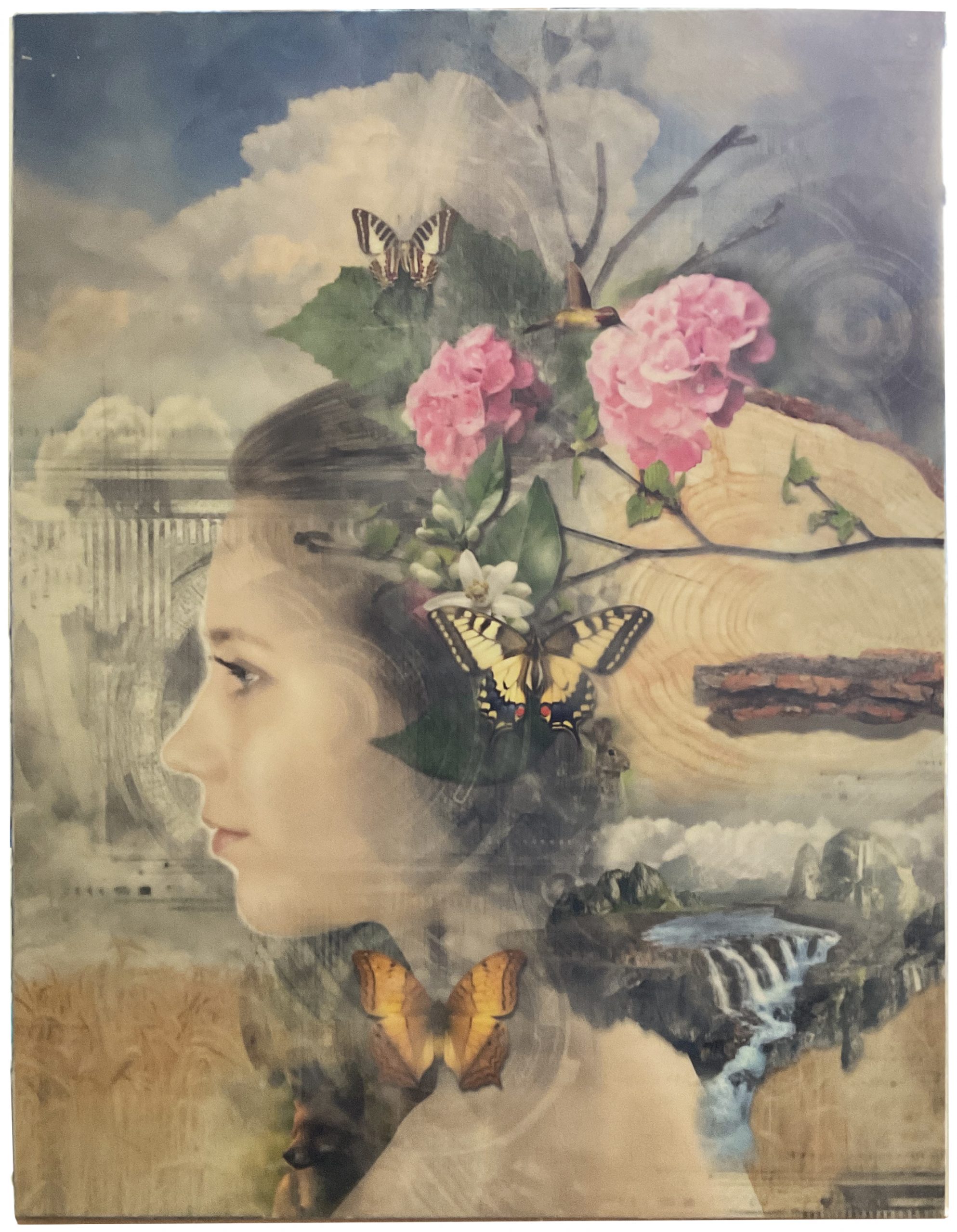 Grounded with Nature | Encaustic | Mixed Media | 18x24 Grounded with Nature | Encaustic | Mixed Media | 18x24