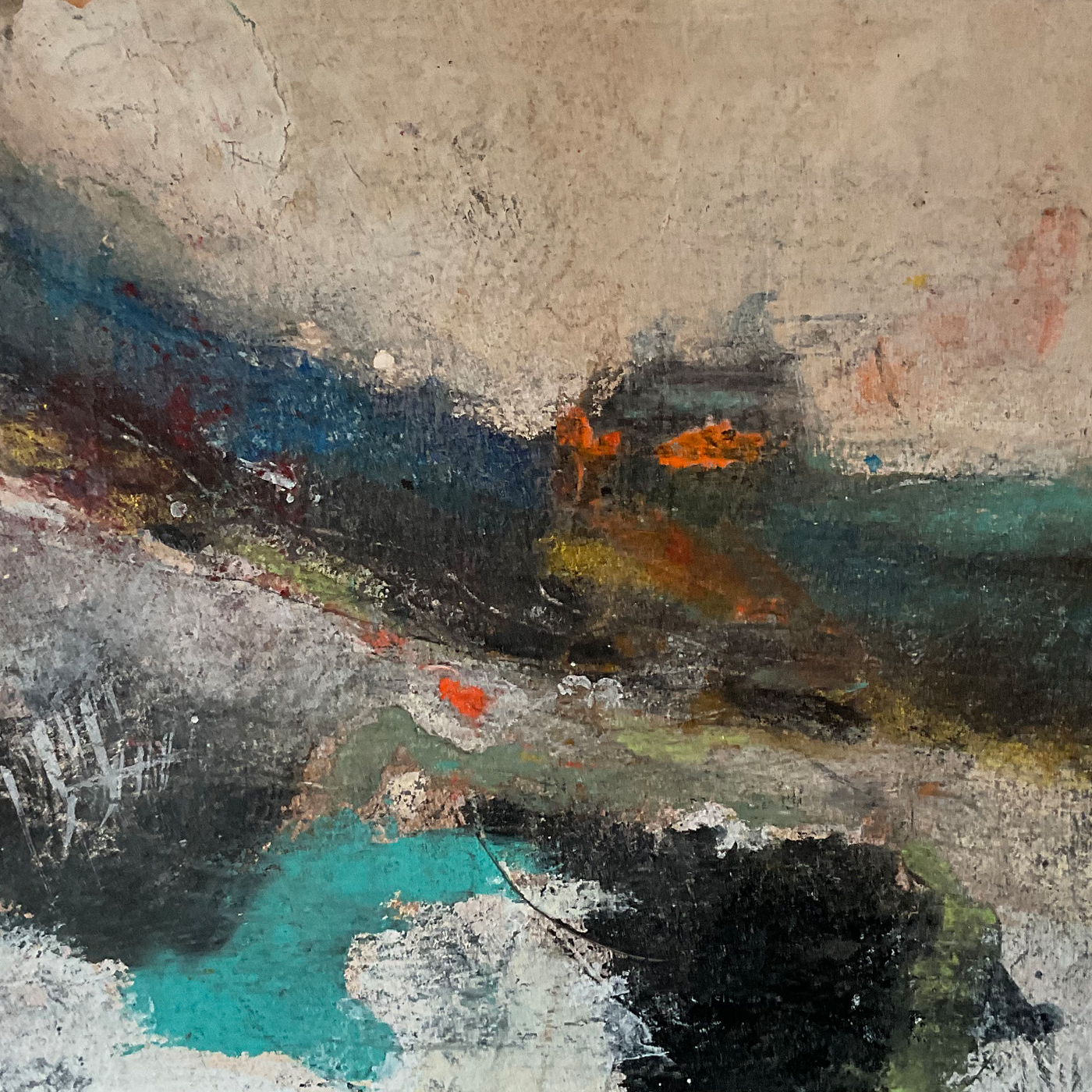 Abstract 10a | Mixed Media | 7x7 Abstract 10a | Mixed Media | 7x7