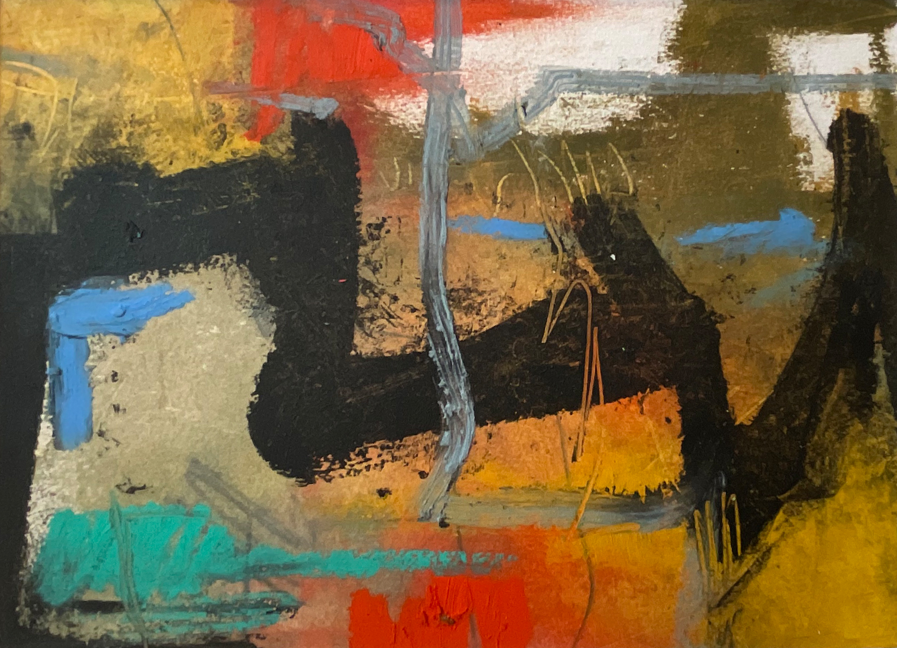 Abstract 11a | Mixed Media | 6.5x9 Abstract 11a | Mixed Media | 6.5x9